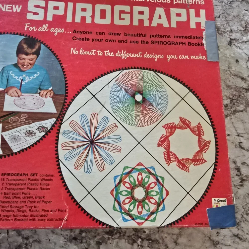 Kenner spirograph drawing